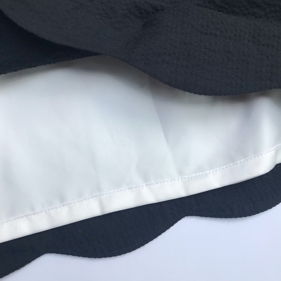 4 for $35 🍄 Lauren James Paper Bag Waist Scalloped Hem Skirt - Picture 6 of 6